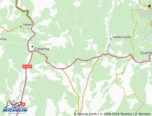 MICHELIN Prado de la Guzpeña map - ViaMichelin