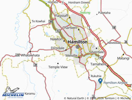 Mapa MICHELIN Dinsdale - ViaMichelin