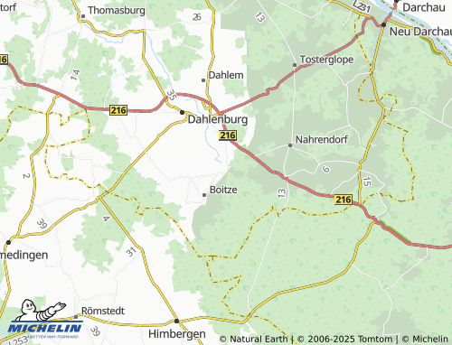 MICHELIN-Landkarte Neetzendorf - ViaMichelin