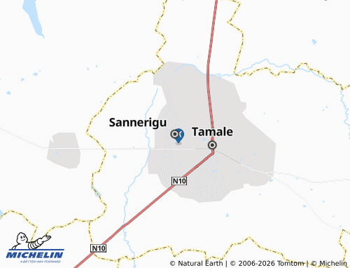Mapa MICHELIN Sannerigu - ViaMichelin
