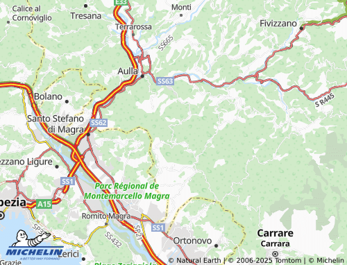 MICHELIN Ponzanello map - ViaMichelin