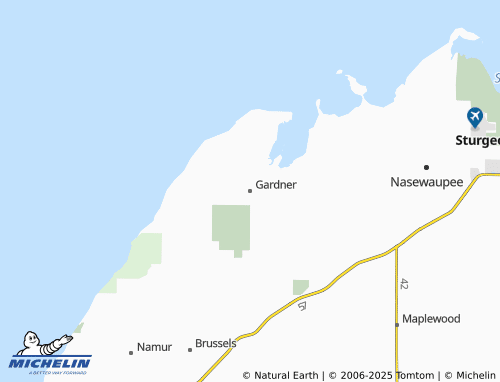 MICHELIN Gardner map - ViaMichelin