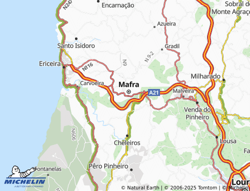 Mapa MICHELIN Vilãs - ViaMichelin