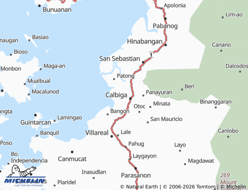 MICHELIN Barangay 3 map - ViaMichelin