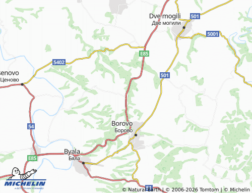Mappa MICHELIN Volovo - ViaMichelin