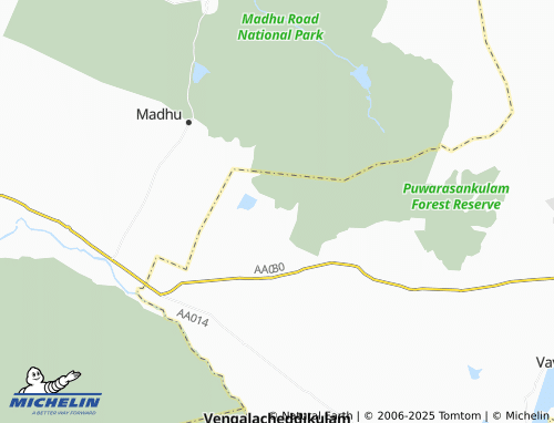 MICHELIN Periyathampanai map - ViaMichelin