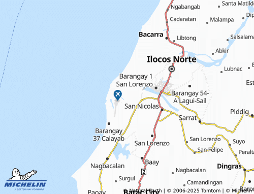 MICHELIN-Landkarte Barangay 44 Zamboanga - ViaMichelin