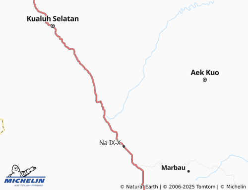 MICHELIN-Landkarte Perkebunan Aek Pamingke - ViaMichelin