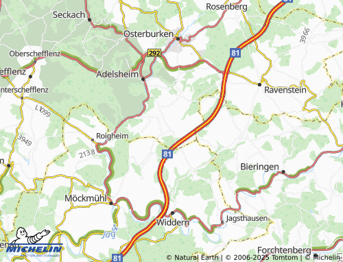Mapa MICHELIN Leibenstadt - ViaMichelin