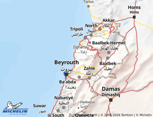 Carte MICHELIN Jubayl - ViaMichelin