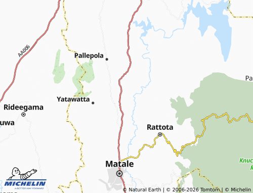 Mappa MICHELIN Puwakpitiya1 - ViaMichelin