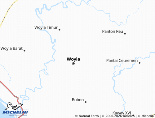 MICHELIN Paya Luah map - ViaMichelin