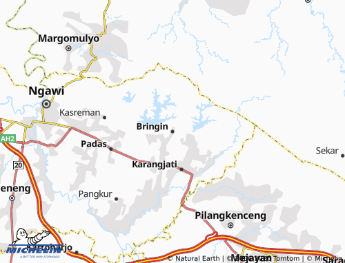 Mapa MICHELIN Bringin - ViaMichelin