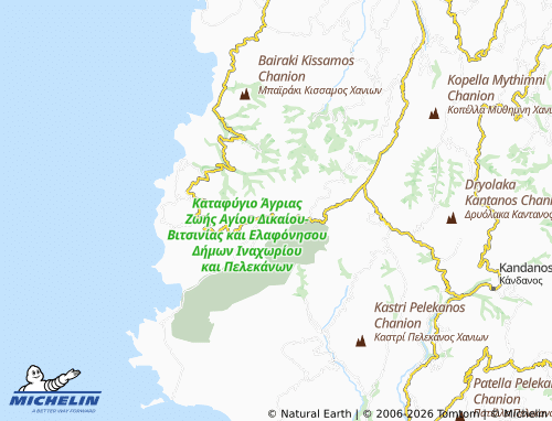 Carte MICHELIN Aerinos - ViaMichelin