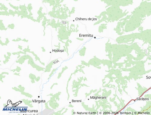 MICHELIN Călugăreni map - ViaMichelin