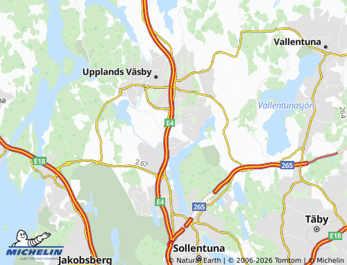 Mapa MICHELIN Bredden - ViaMichelin