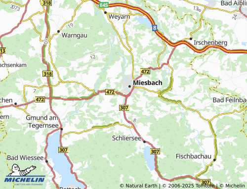 MICHELIN-Landkarte Anger - ViaMichelin