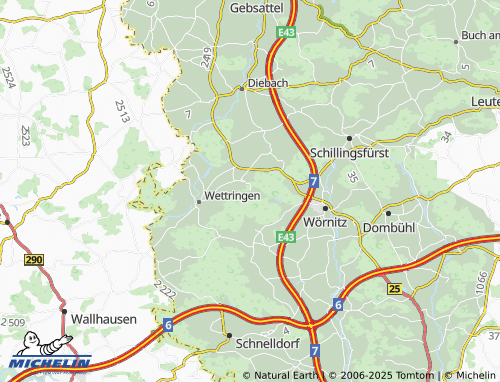 Mappa MICHELIN Obergailnau - ViaMichelin