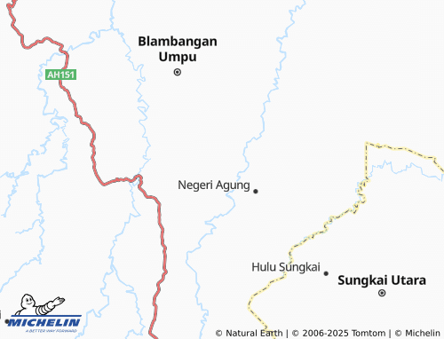 Carte MICHELIN Bandar Dalam - ViaMichelin
