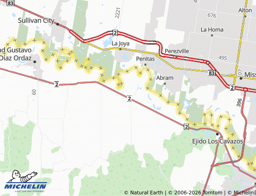 Mappa MICHELIN Arguelles, Ferrocarriles - ViaMichelin
