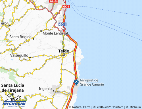 Carte MICHELIN Calero Alto - ViaMichelin