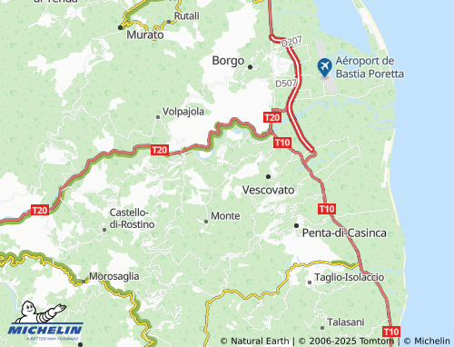 MICHELIN Olmo map - ViaMichelin