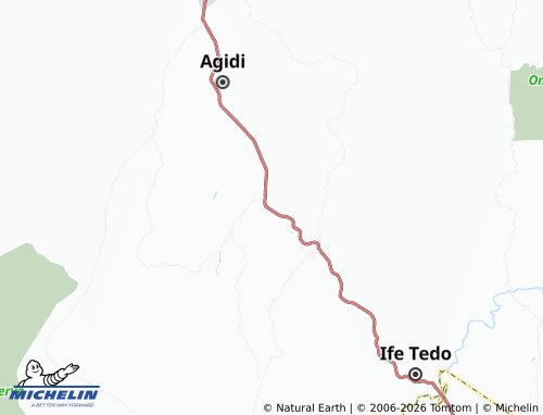 Mappa MICHELIN Aiye-Oba - ViaMichelin
