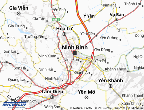 MICHELIN-Landkarte Phúc Thành - ViaMichelin