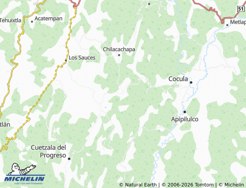 Mapa MICHELIN Tianquizolco - ViaMichelin