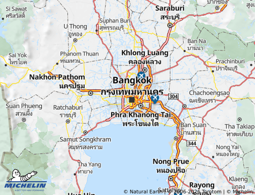 Mapa MICHELIN Taling Chan - ViaMichelin