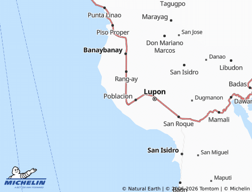 MICHELIN Lantawan map - ViaMichelin