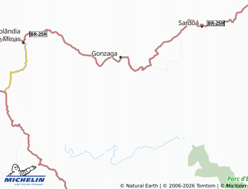 Mapa MICHELIN Conceição da Brejaúba - ViaMichelin