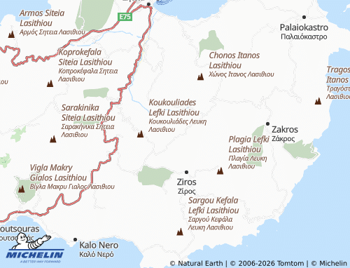 Carte MICHELIN Katelionas - ViaMichelin