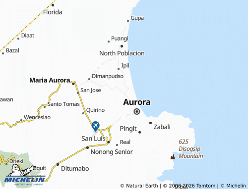 MICHELIN Reserva map - ViaMichelin