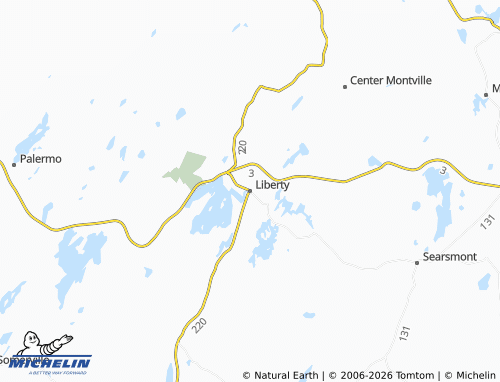 Mappa MICHELIN Liberty - ViaMichelin