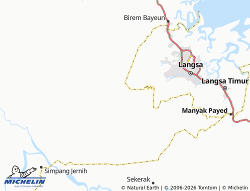 MICHELIN Kemuning Hulu map - ViaMichelin