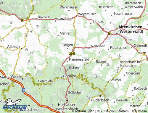 MICHELIN Reiferscheid map - ViaMichelin