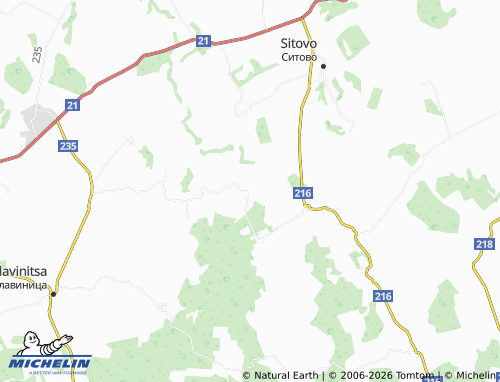 MICHELIN Bosna map - ViaMichelin