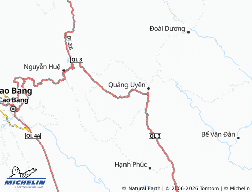Mappa MICHELIN Phúc Sen - ViaMichelin