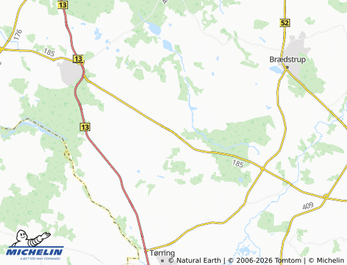 Carte MICHELIN Klovborg - ViaMichelin