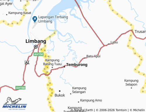 MICHELIN-Landkarte Kampung Selilit - ViaMichelin
