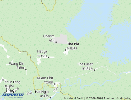 Mapa MICHELIN Tha Pla - ViaMichelin