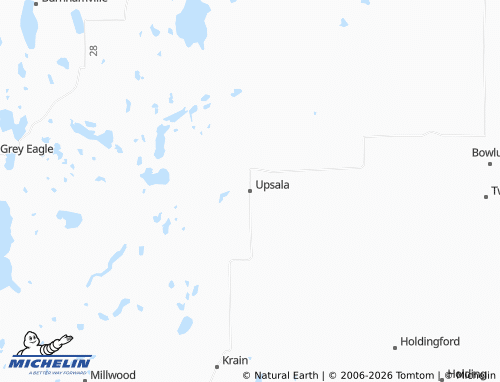 Mappa MICHELIN Upsala - ViaMichelin