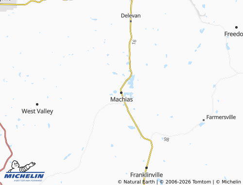 Mappa MICHELIN Machias - ViaMichelin
