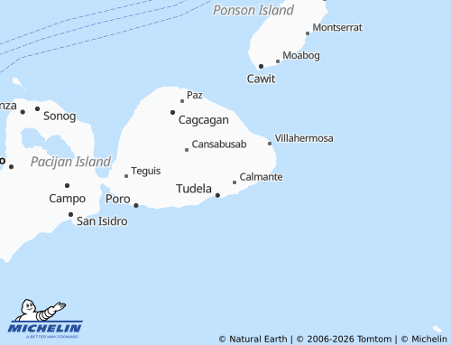 MICHELIN Daan Secante map - ViaMichelin