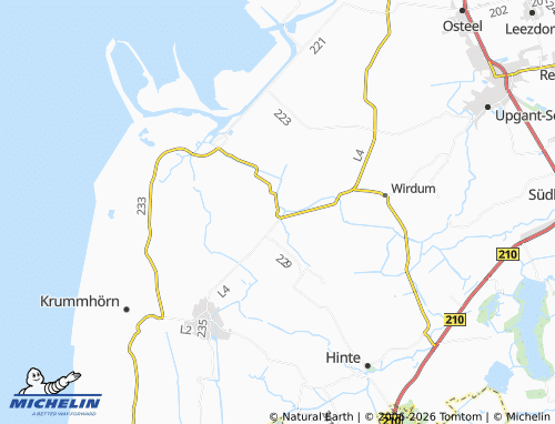 MICHELIN Eilsum map - ViaMichelin