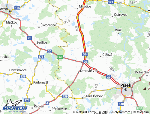 Mappa MICHELIN Šamonice - ViaMichelin