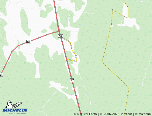 Mappa MICHELIN Puerta del Refugio - ViaMichelin