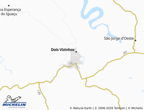 Mapa MICHELIN São Francisco de Assis - ViaMichelin