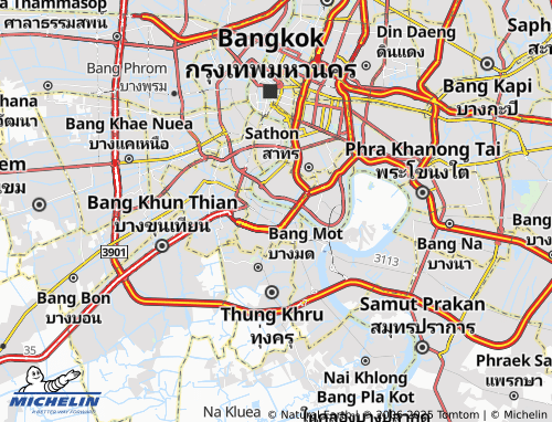 MICHELIN Rat Burana map - ViaMichelin